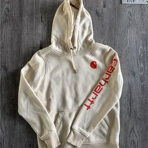 Carhartt Tan Relaxed Fit Hoodie